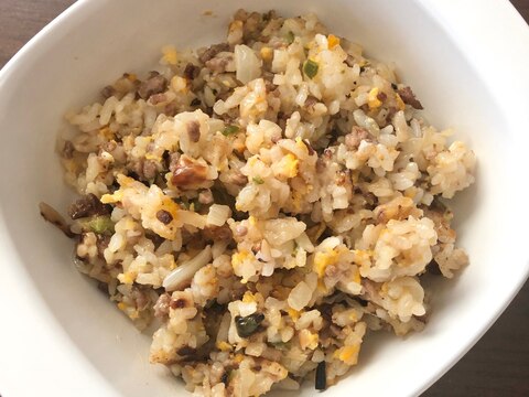 冷凍ご飯一気消費！子供も大好きこく旨チャーハン